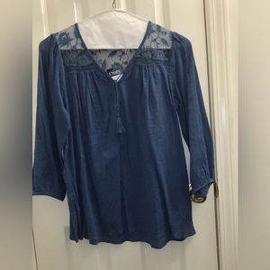 Blue dress blouse.  NWT never worn.